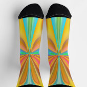 Chaussette Papillon orange (Haut)