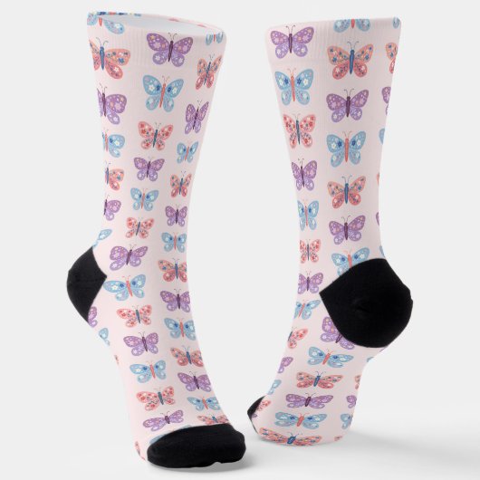 Chaussette Papillons (Angulaire)