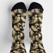 Chaussette Papillons d'or (Haut)