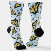 Chaussette Papillons Southwest Yellow Swallowtail Blue Sky (Angulaire)
