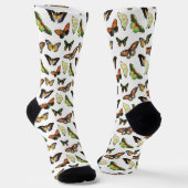 Chaussette Papillons Vintage (Angulaire)