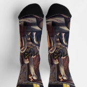 Chaussette Parabole des dix vierges (Haut)