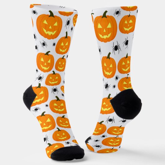 Chaussette Parade de citrouilles d'Halloween (Angulaire)