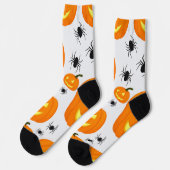 Chaussette Parade des citrouilles d'Halloween (Gauche)