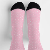 Chaussette Parade rose à pois (Haut)