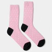 Chaussette Parade rose à pois (Droite)