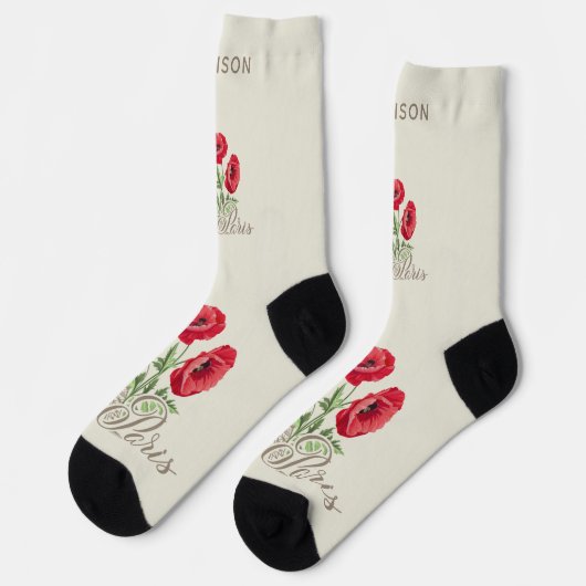 Chaussette Paris France (Gauche)