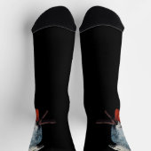 Chaussette Parrot Socks Personalized African Grey Socks (Haut)