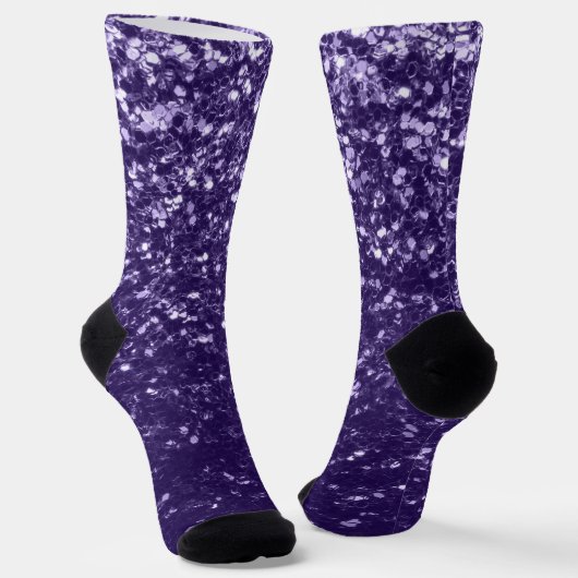 Chaussette Parties scintillant violet foncé ultra violet scin (Angulaire)