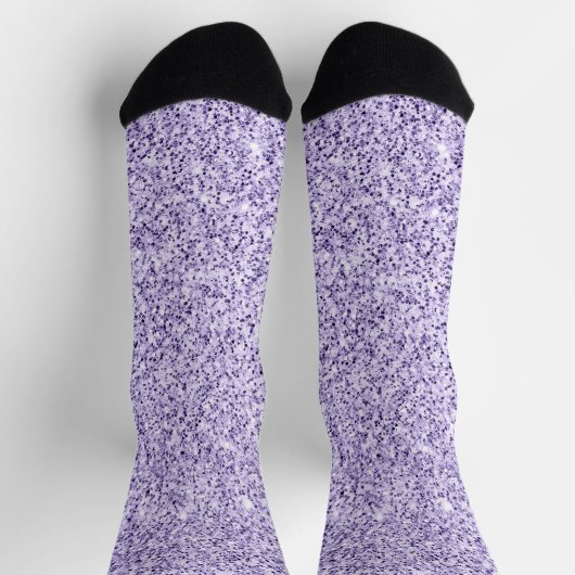 Chaussette Parties scintillant violette ultra violette (Haut)