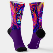 CHAUSSETTE PARTY ANIMAL, LION (Angulaire)