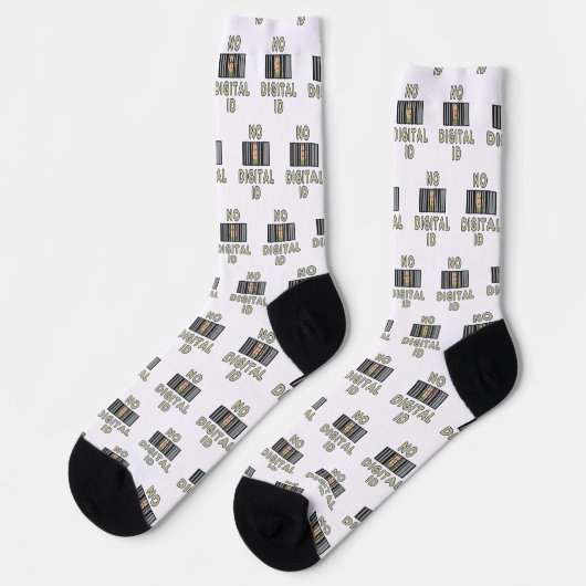 Chaussette Pas d'identité numérique (Gauche)