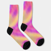 Chaussette Pastel Iridescente Coloré Design dégradé (Droite)