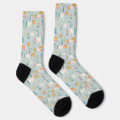 Chaussette Pastel mignon Rainbow Unicorn Motif (Droite)