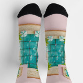 Chaussette Pastel Vaporwave Pool Toast (Haut)