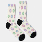 Chaussette Pastels Colorés Points Distressés (Droite)