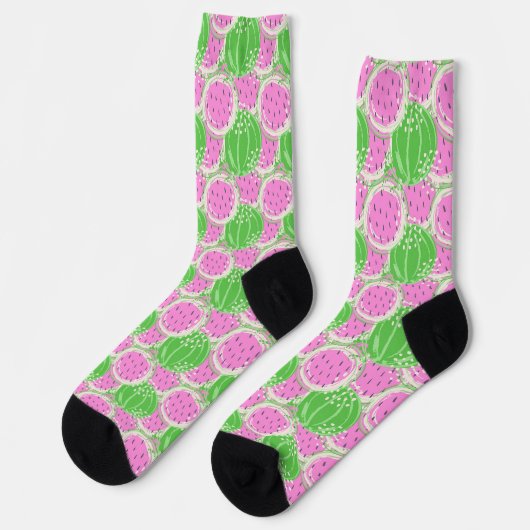 Chaussette Pastèque (Gauche)