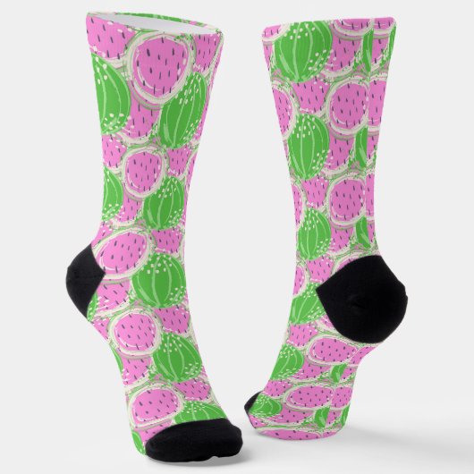 Chaussette Pastèque (Angulaire)
