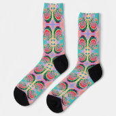 Chaussette pastèque colorée (Gauche)