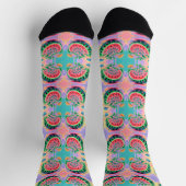 Chaussette pastèque colorée (Haut)