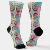 Chaussette pastèque colorée (Angulaire)