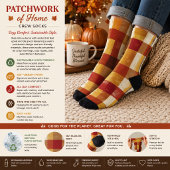 Chaussette Patchwork de la maison
