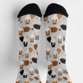 Chaussette Pâtes et chaussettes à os ronds de Collie (Haut)