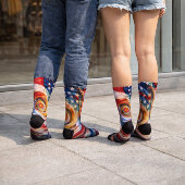 Chaussette Patriotic Brushstroke Fusion Socks
