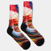 Chaussette Patriotic Brushstroke Fusion Socks