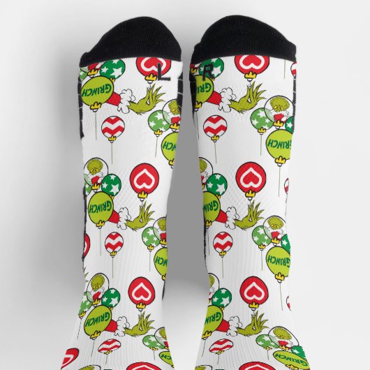 Chaussette Patron d'ornement de Grinch (Haut)