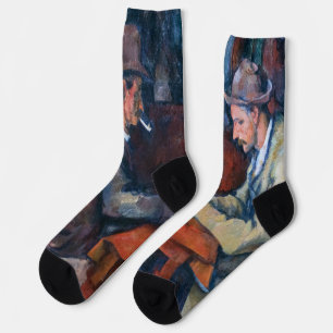 Chaussette Paul Cezanne - Les Joueurs De Cartes