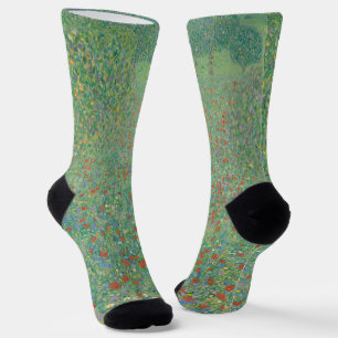 Chaussette Pavots en fleurs - Gustav Klimt