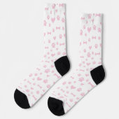 Chaussette Paws and Hearts : Whimsical Pet Lover's (Gauche)