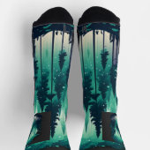 Chaussette Paysage de la pinède (Haut)