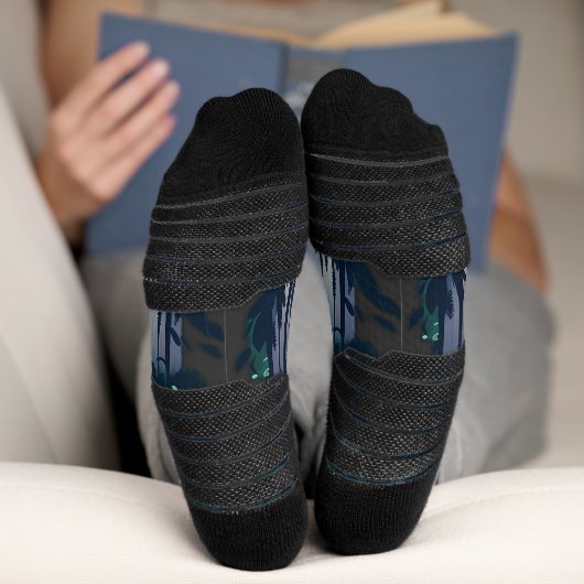 Chaussette Paysage de la pinède (Fond)