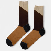 Chaussette Paysage du désert des dunes de sable (Gauche)