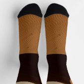 Chaussette Paysage du désert des dunes de sable (Haut)