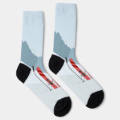 Chaussette Paysage hivernal (Droite)