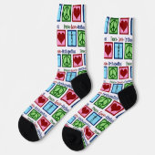 Chaussette Peace Love Orthopedics mignon Orthopedist (Gauche)