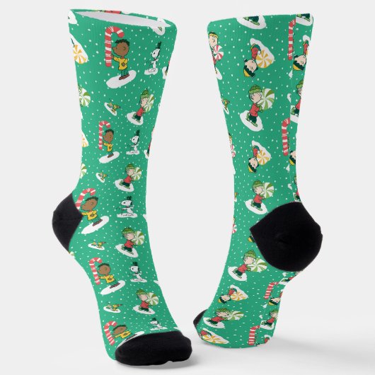 Chaussette Peanuts Peppermint Dreams Snowflake Motif (Angulaire)