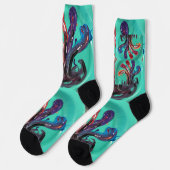 Chaussette Peins sur mes chaussettes. (Gauche)