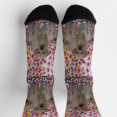 Chaussette Peinture à l'huile pour marionnettes du Labrador,  (Haut)