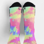 Chaussette Peinture arc-en-ciel (Haut)