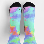 Chaussette Peinture arc-en-ciel (Haut)