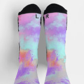 Chaussette Peinture arc-en-ciel (Haut)