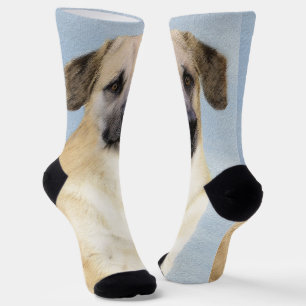 Chaussette Peinture Chinook (Oreilles Tombantes) - Art Canin