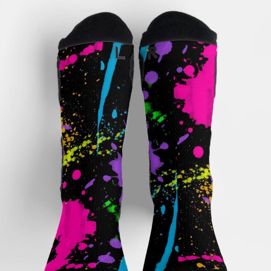 Chaussette Peinture colorée (Haut)