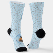 Chaussette Peinture de Basenji - Art Original Mignon (Angulaire)