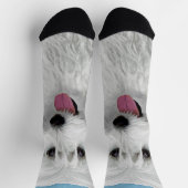 Chaussette Peinture de chien des lowland polonais - Art du ch (Haut)