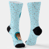 Chaussette Peinture de chiot Terrier Fox - Art de chien origi (Angulaire)